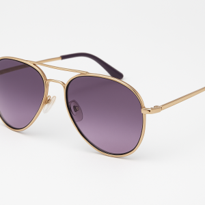 🕶️ Óculos Aviador Clássico Preto com Lentes Cinza